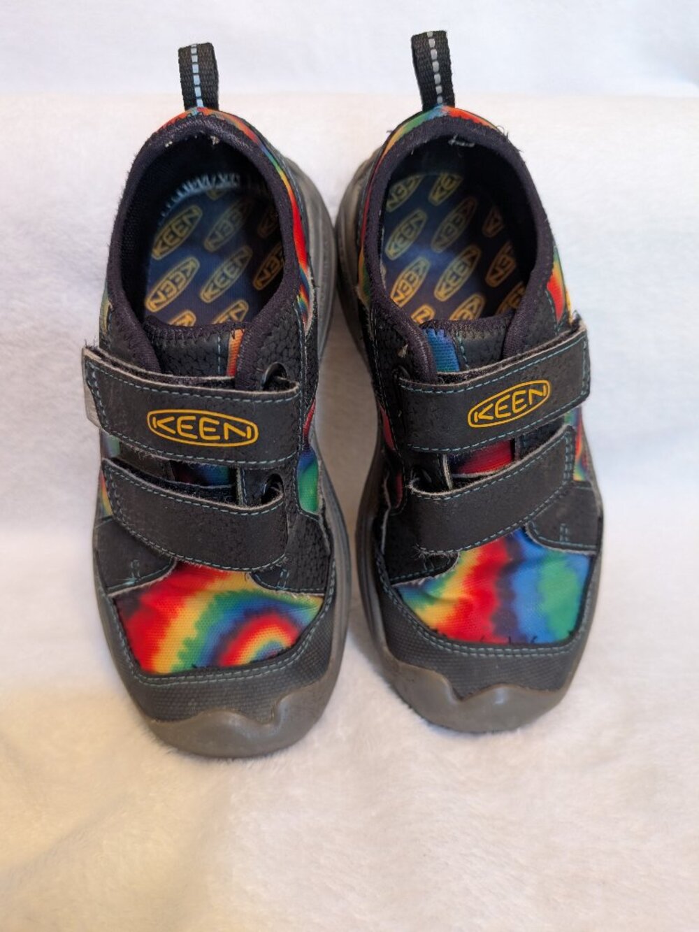 Keen toddler shoes, size 13T. Tie dye. Multi color